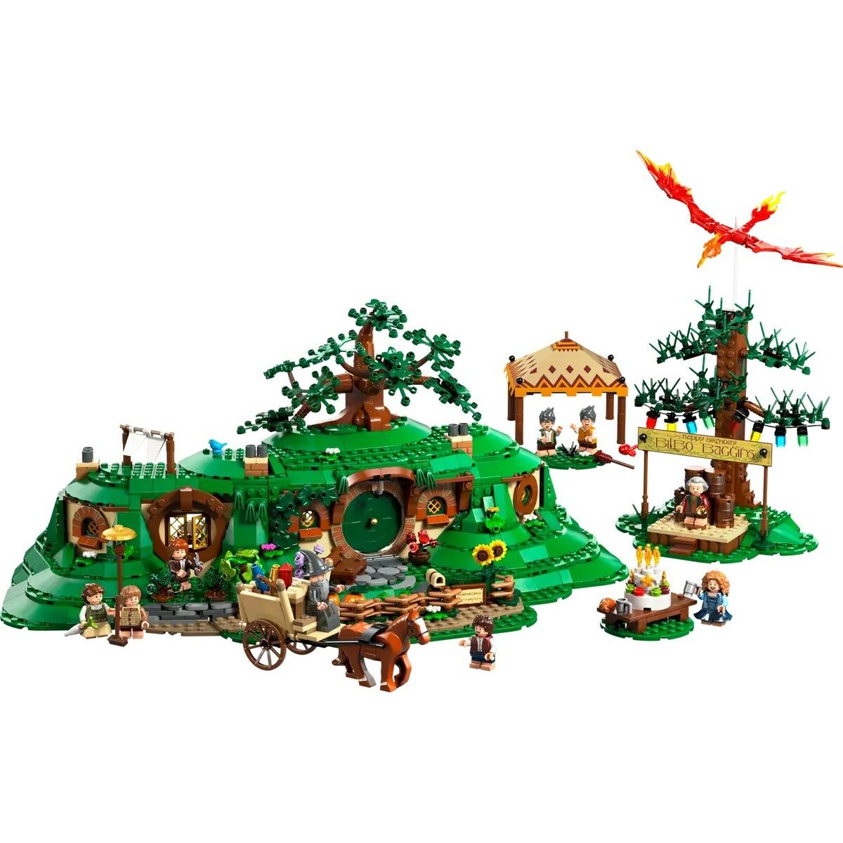 Set de Construcție Lego ICONS 10354 The Lord of the Rings: The Shire 2017 Piese - Jucarii si jocuri