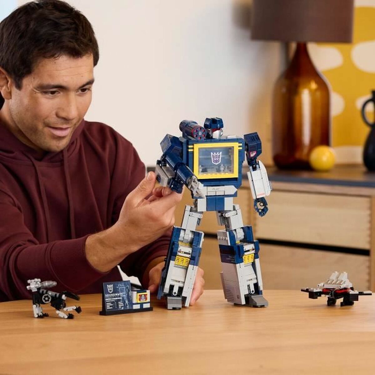 Joc de Construcții cu Plăci Lego Transformers 10358 1505 Piese - Jucarii si jocuri