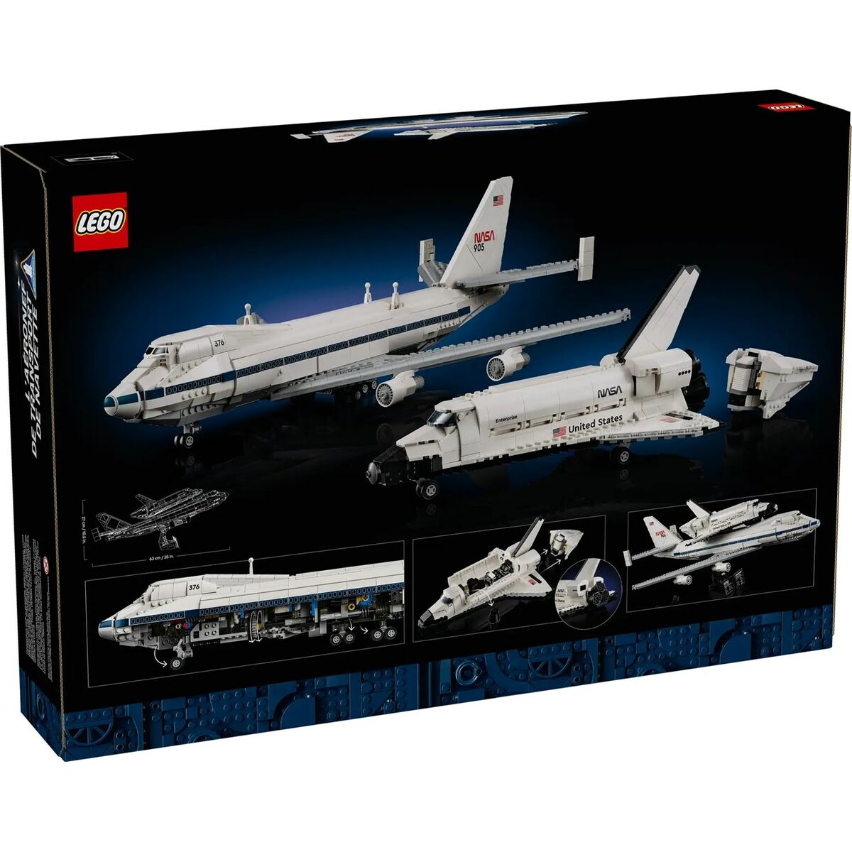 Set de Construcție Lego ICONS 10360 Shuttle Carrier Aircraft 2417 Piese - Jucarii si jocuri