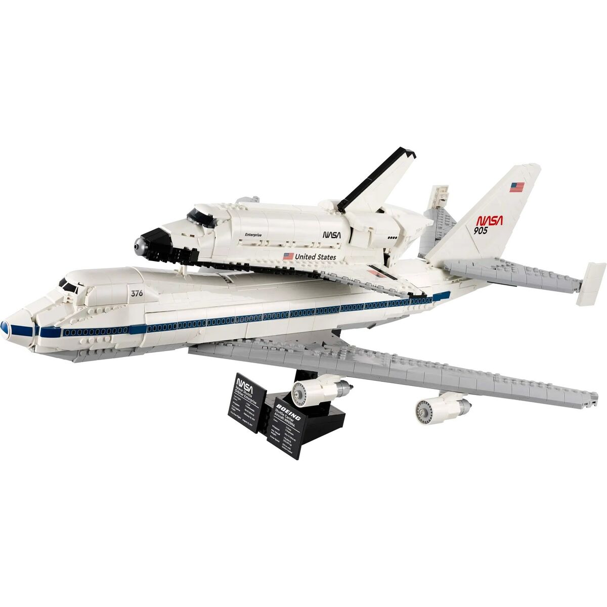 Set de Construcție Lego ICONS 10360 Shuttle Carrier Aircraft 2417 Piese - Jucarii si jocuri