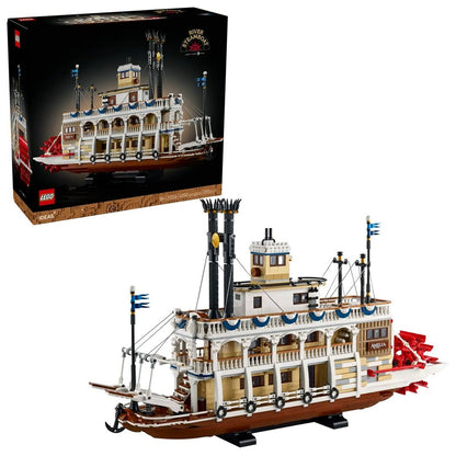 Set de Construcție Lego IDEAS 21356 River Steamboat 4900 Piese - Jucarii si jocuri