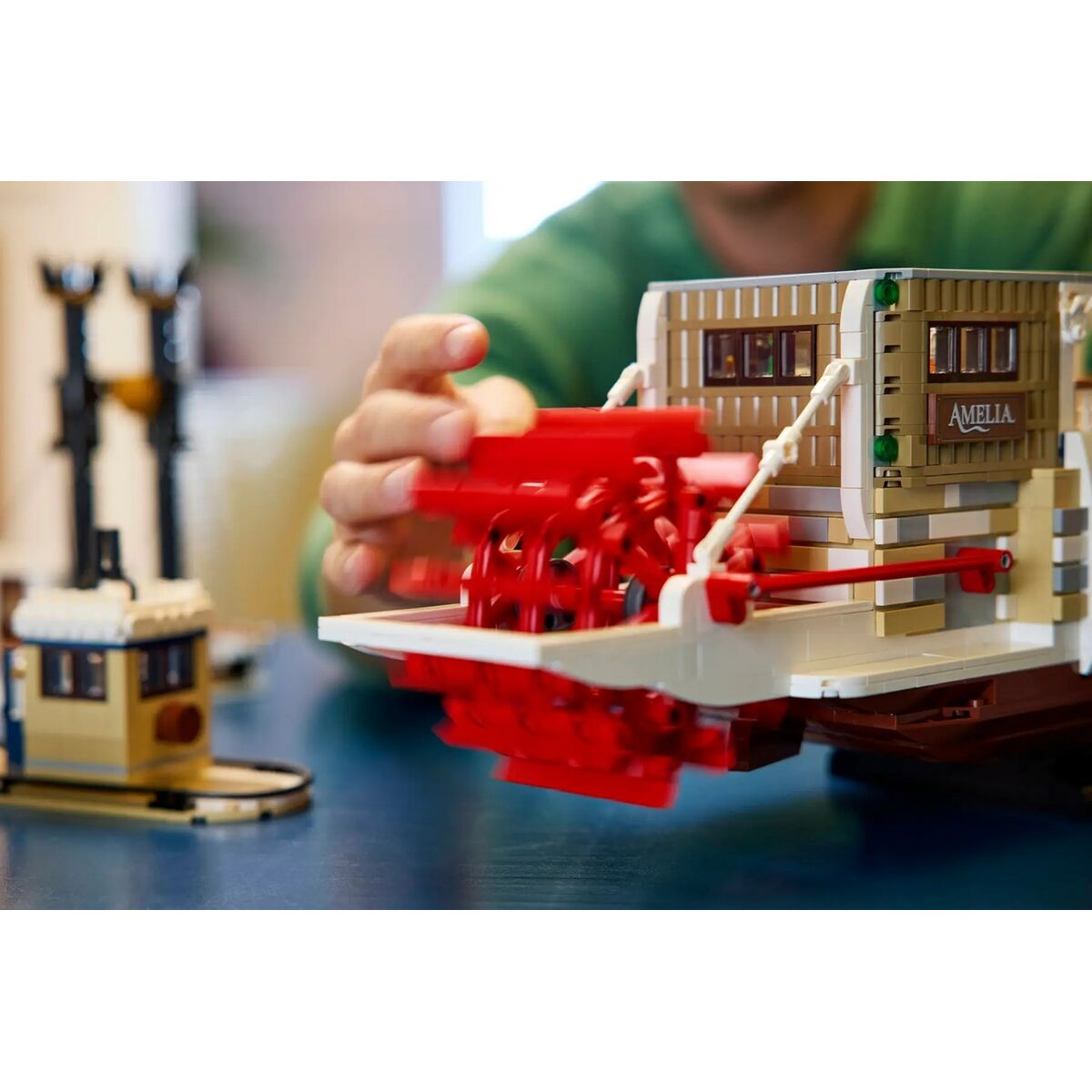 Set de Construcție Lego IDEAS 21356 River Steamboat 4900 Piese - Jucarii si jocuri