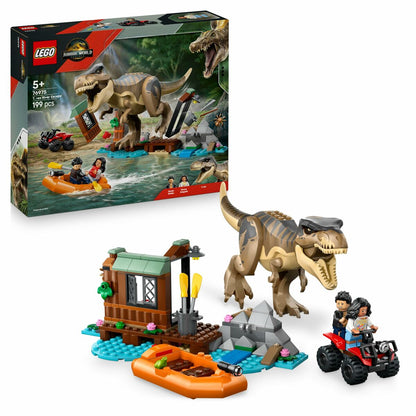 Set de Construcție Lego JURASSIC WORLD 76975 T.Rex River Escape 199 Piese - Jucarii si jocuri