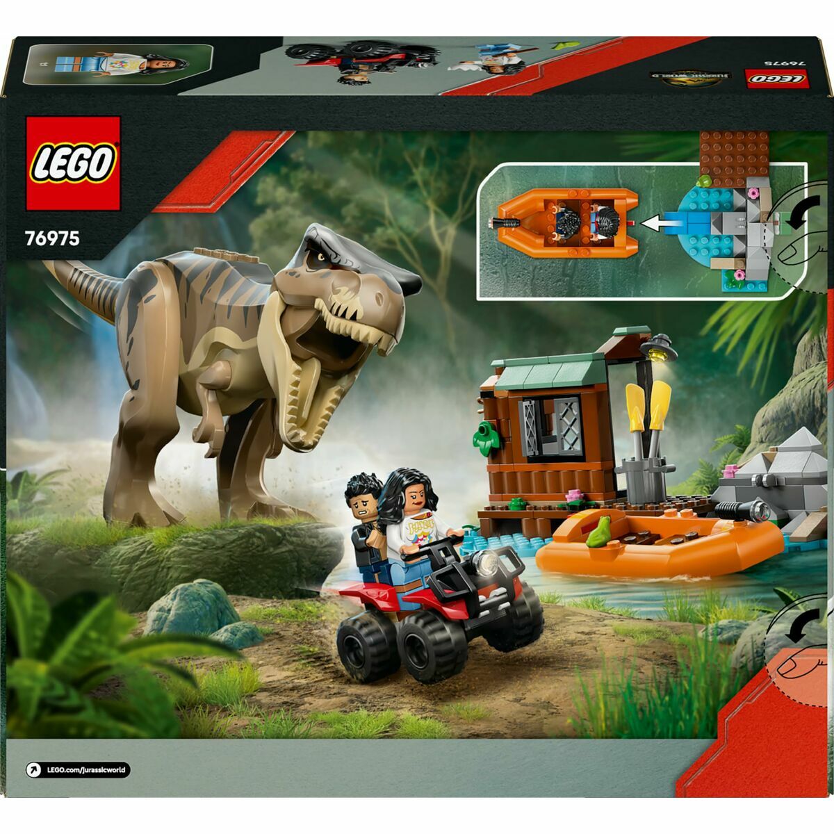 Set de Construcție Lego JURASSIC WORLD 76975 T.Rex River Escape - Jucarii si jocuri