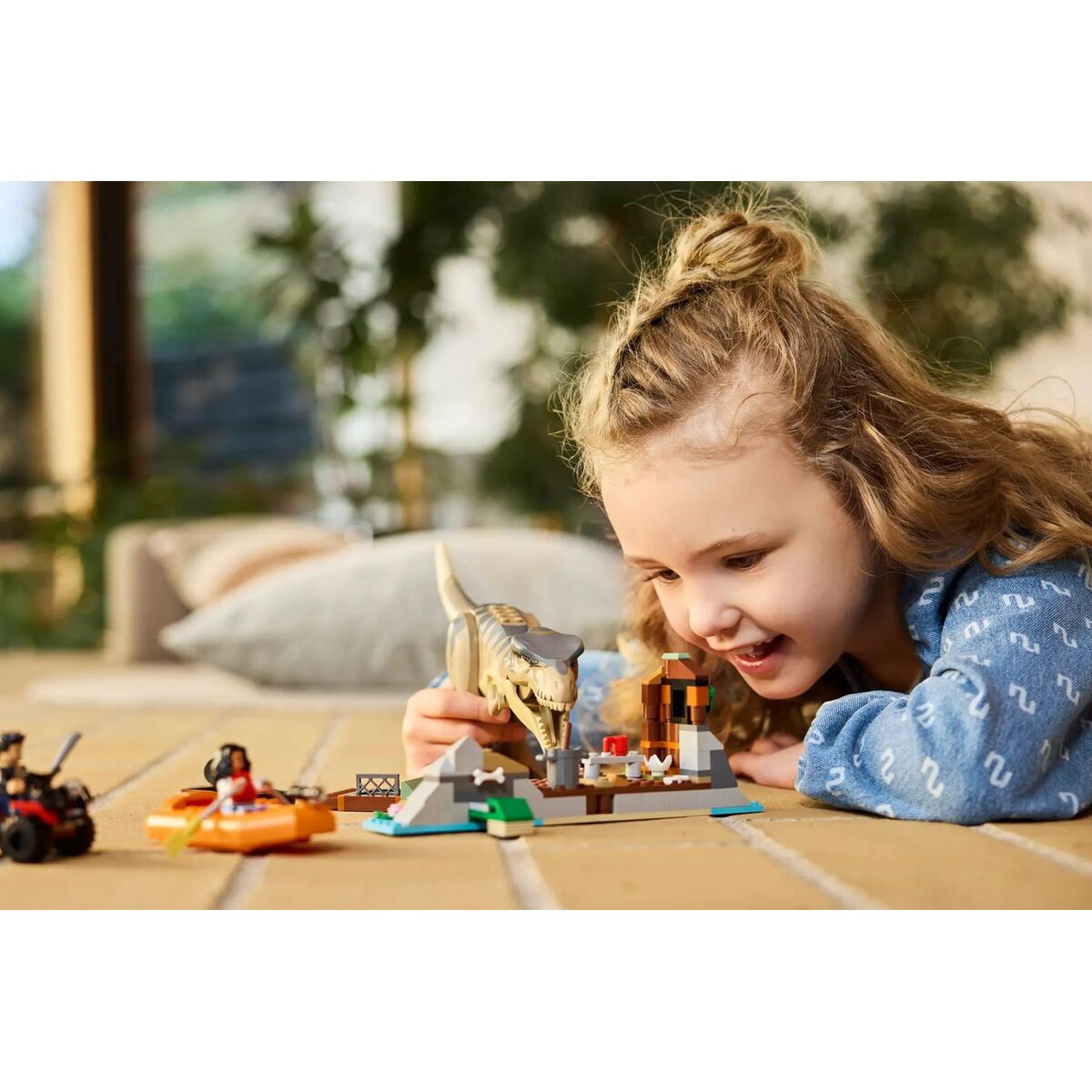 Set de Construcție Lego JURASSIC WORLD 76975 T.Rex River Escape 199 Piese - Jucarii si jocuri