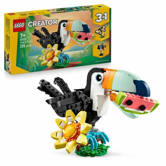Set de Construcție Lego 31173 Wild Animals : Tropical Toucan 225 Piese - Jucarii si jocuri