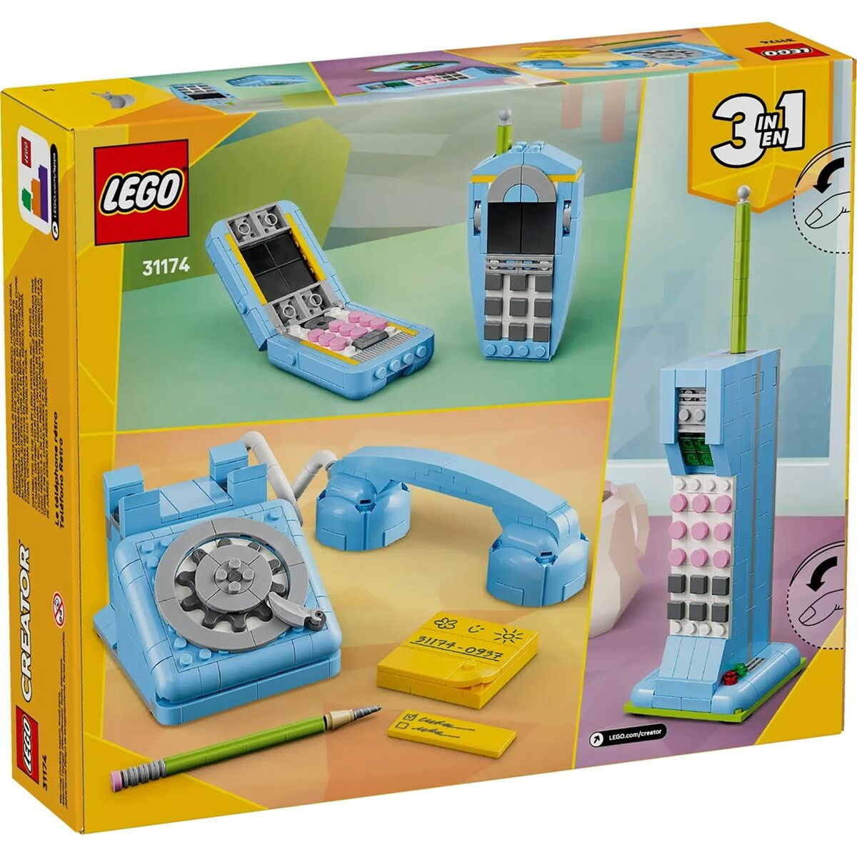 Set de Construcție Lego 31174 - Jucarii si jocuri