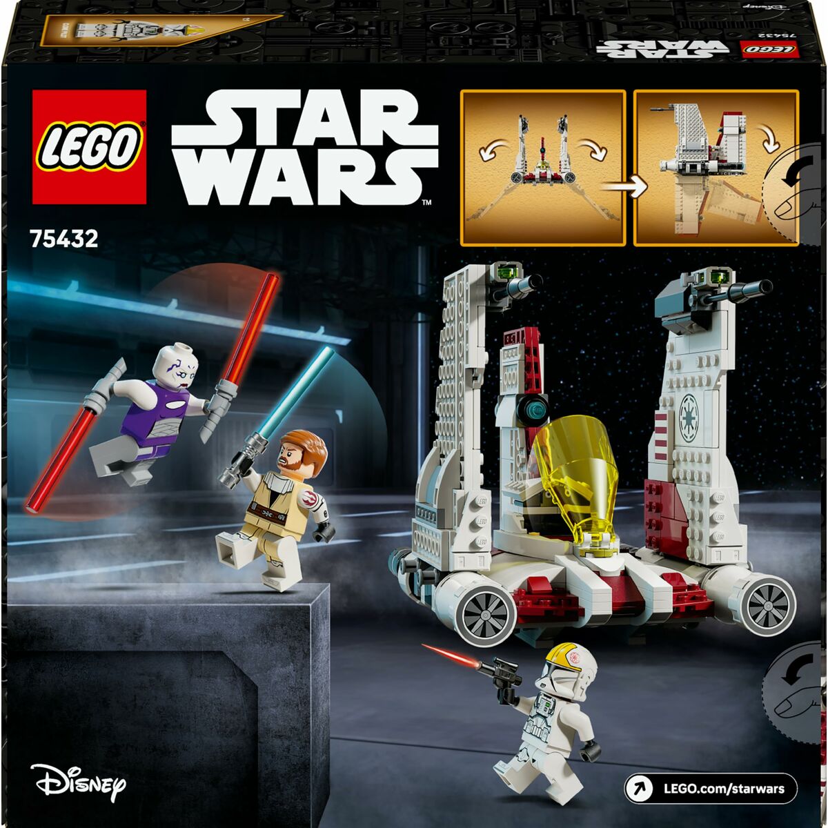 Set de Construcție Lego STAR WARS 75432 V-19 Torrent Starfighter 567 Piese - Jucarii si jocuri
