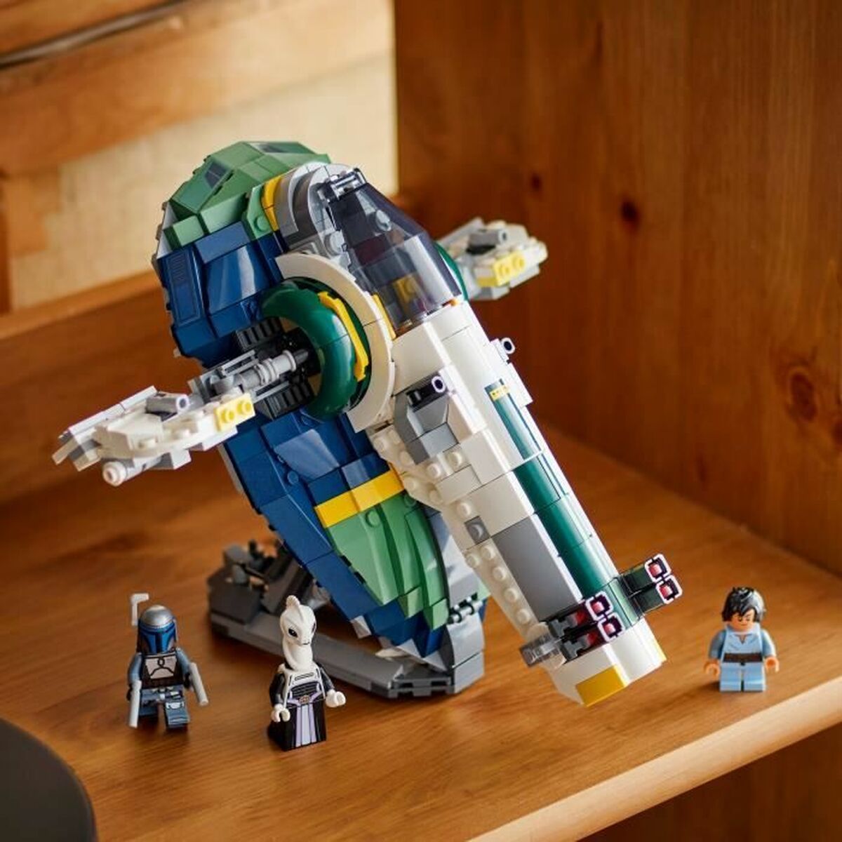 Set de Construcție Lego 75433 Jango Fett's Starship 707 Piese - Jucarii si jocuri