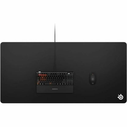 Covoraș Gaming SteelSeries Steelseries QcK 3XL Negru 122 x 59 cm - Tehnică de calcul, Accesorii
