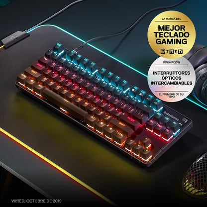 Tastatură Gaming SteelSeries Apex 9 TKL AZERTY - Tehnică de calcul, Accesorii