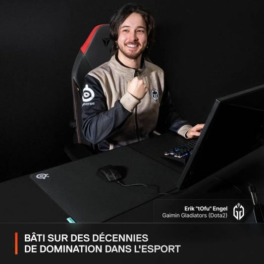 Covoraș de șoarece SteelSeries QcK Performance XL - Balance Negru - Tehnică de calcul, Accesorii
