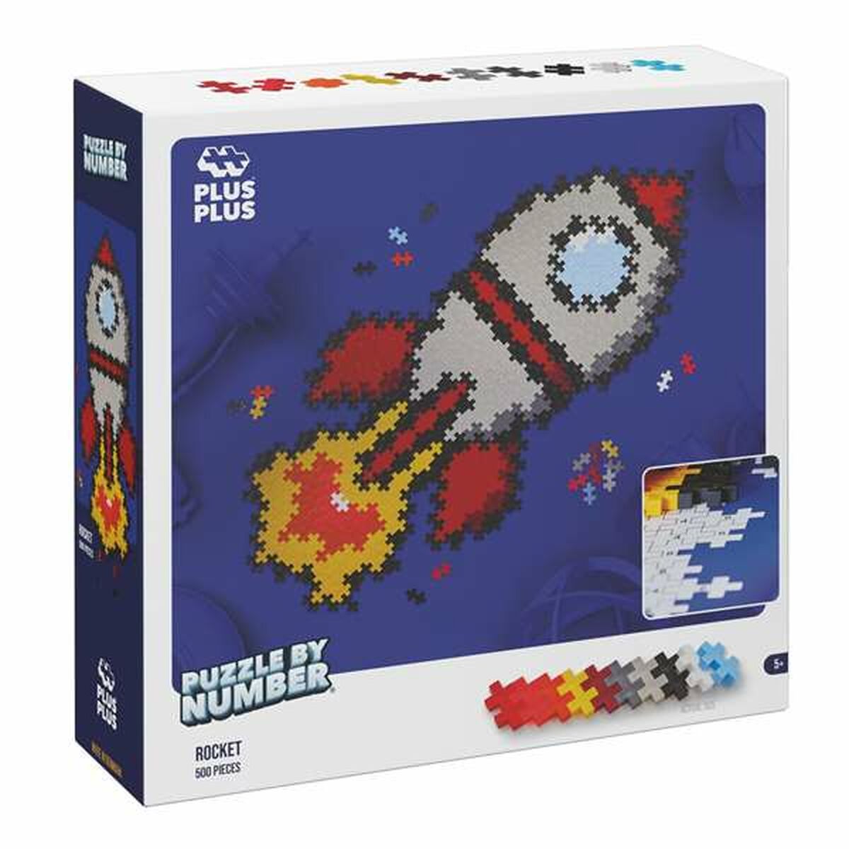 Puzzle Lúdilo Plus Plus Rocket 500 Piese - Jucarii si jocuri, Puzzle-uri și puzzle-uri