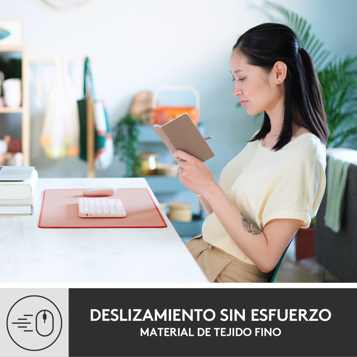 Covoraș de șoarece Logitech 956-000053 Roz - Tehnică de calcul, Accesorii