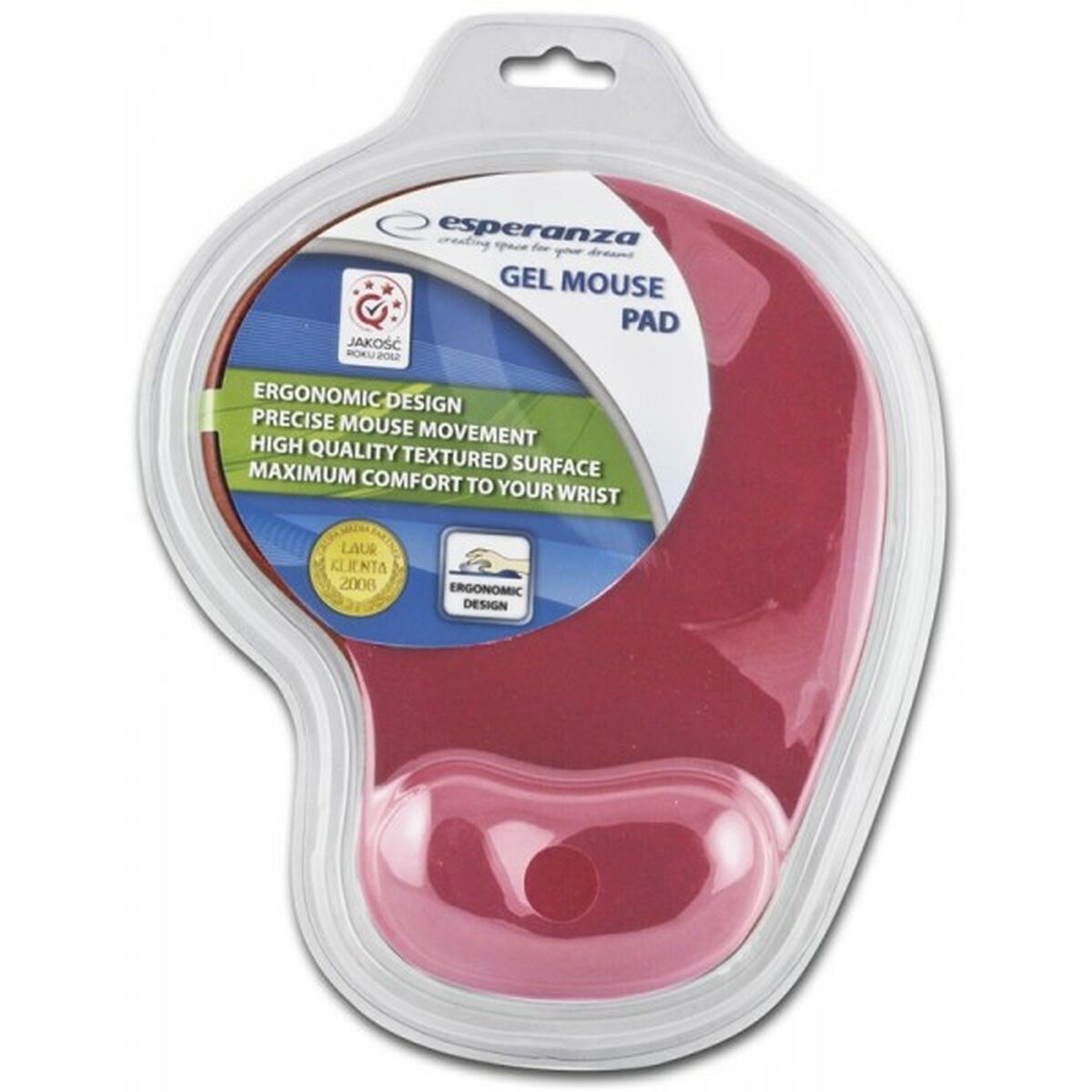 Covoraș antiderapant Esperanza EA137R Roșu - Tehnică de calcul, Accesorii