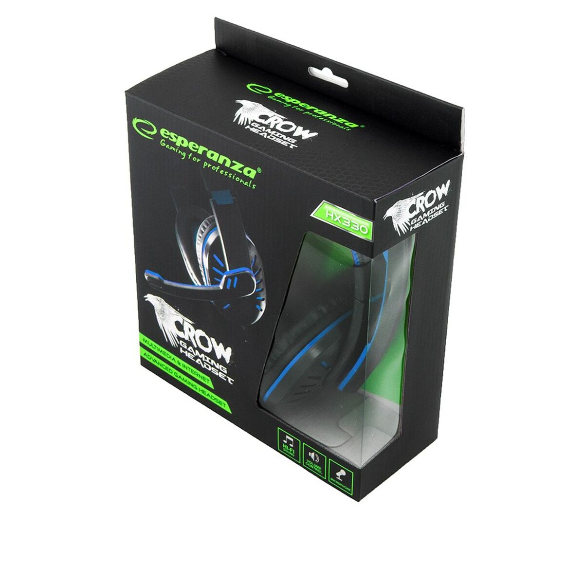 Căști cu Microfon Gaming Esperanza EGH330B - Electronică, Joc video