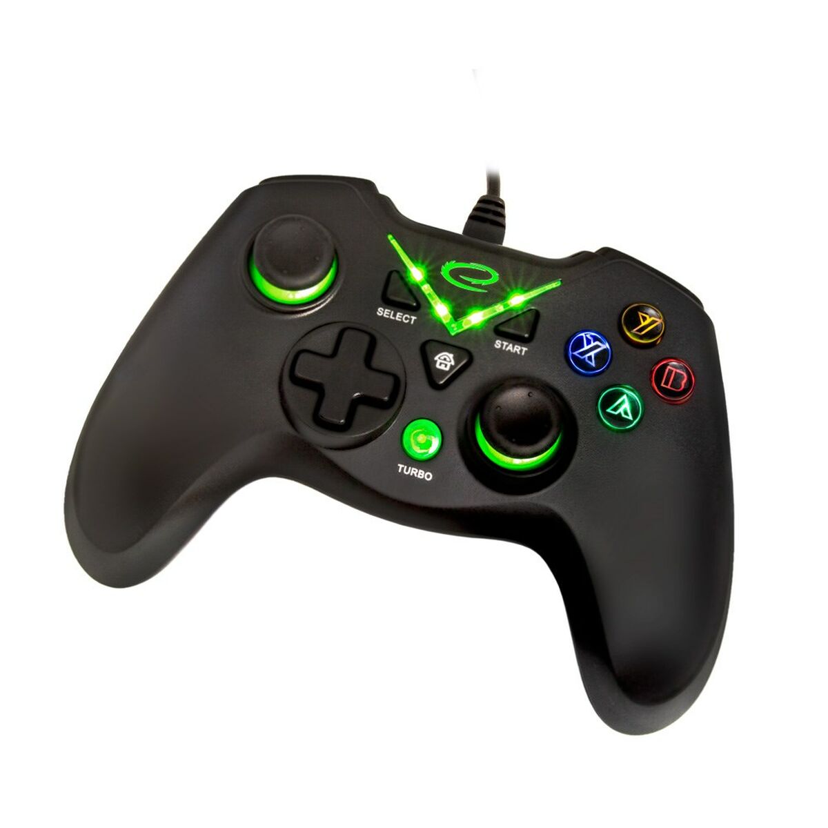 Telecomandă Jocuri Gaming Esperanza Pirate EGG114K USB 2.0 Negru Verde Microsoft Xbox One PC Xbox Series X Xbox Series S - Electronică, Joc video