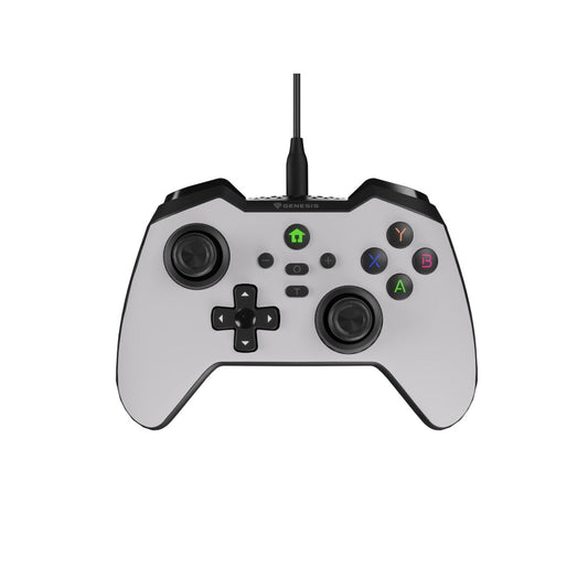 Telecomandă Jocuri Gaming Genesis MANGAN 300 Alb - Electronică, Joc video