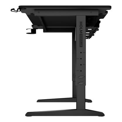 Birou Genesis HOLM MODULAR 120 RGB 120 x 75 cm Negru - Acasă și bucătărie, Mobilă