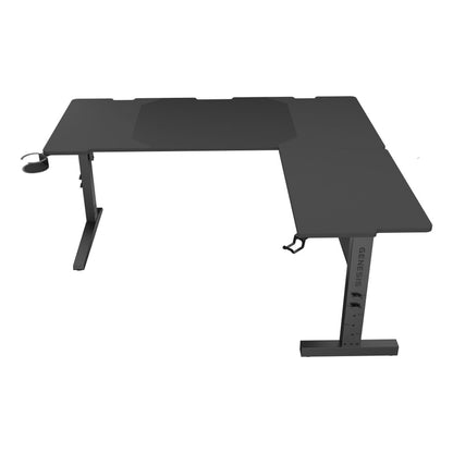 Birou Genesis NDS-2295 Negru 160 x 155 cm - Acasă și bucătărie, Mobilă