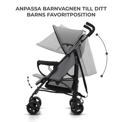 Cărucior de plimbat bebe Kinderkraft KSTIK000GRY0000 Gri 1 Piese - Bebelus, Cărucioare, scaune și accesorii
