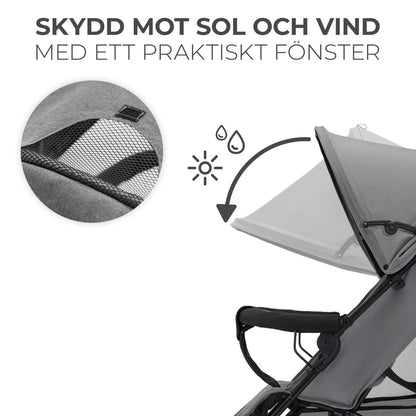 Cărucior de plimbat bebe Kinderkraft KSTIK000GRY0000 Gri 1 Piese - Bebelus, Cărucioare, scaune și accesorii
