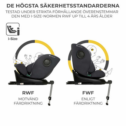 Scaun Auto Kinderkraft KCI36000GRY0000 Gri - Bebelus, Scaune auto și accesorii