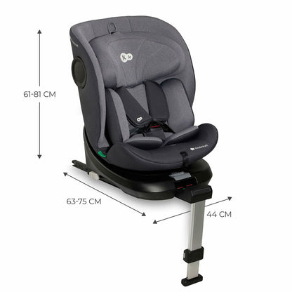 Scaun Auto Kinderkraft KCI36000GRY0000 Gri - Bebelus, Scaune auto și accesorii
