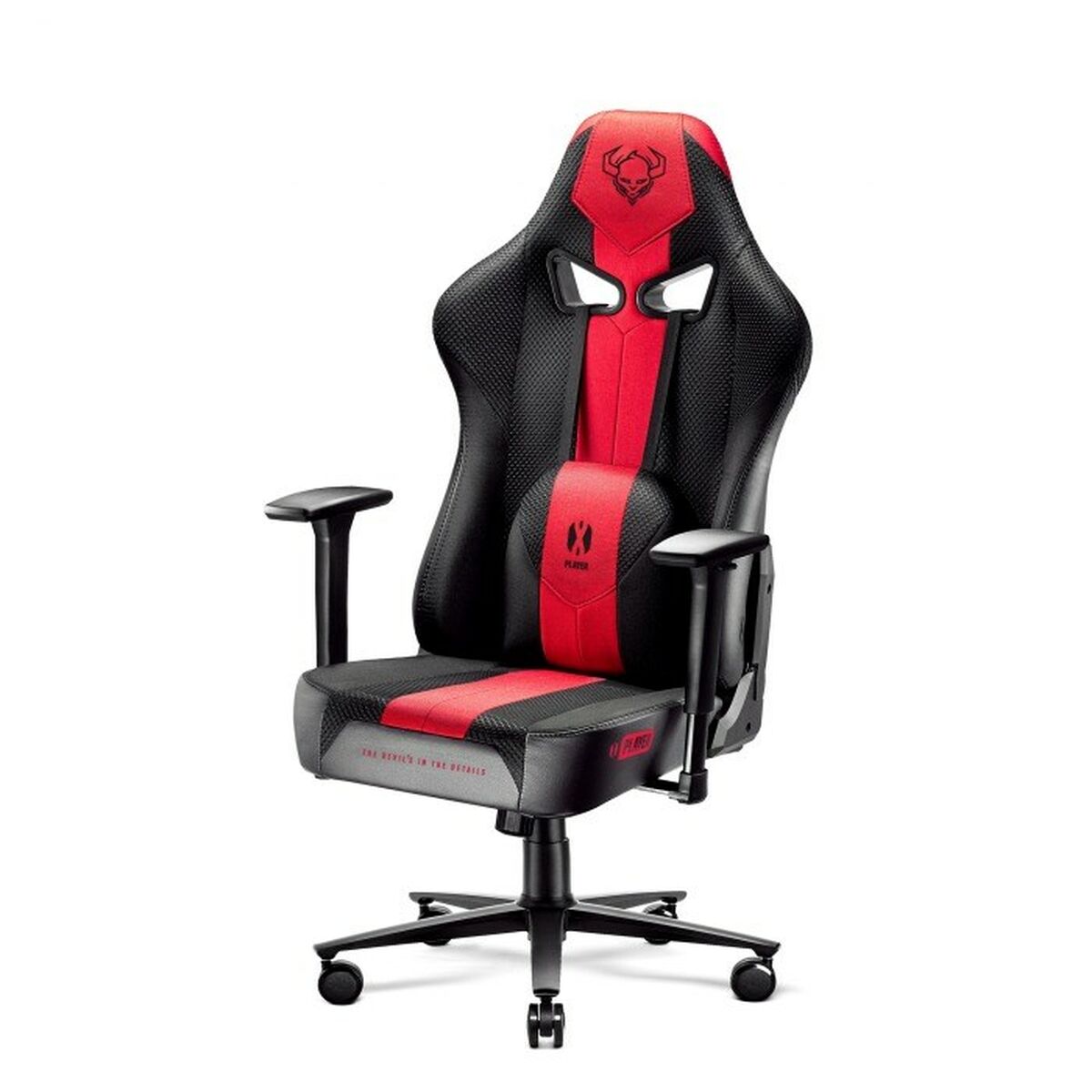 Scaun Gaming Diablo Chairs Diablo X-PLAYER 2.0 Negru Roșu - Acasă și bucătărie, Mobilă