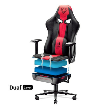 Scaun Gaming Diablo Chairs Diablo X-PLAYER 2.0 Negru Roșu - Acasă și bucătărie, Mobilă