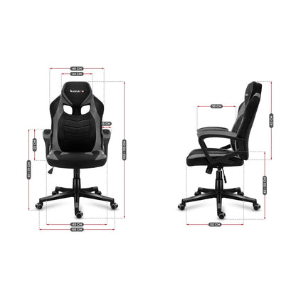 Scaun Gaming Huzaro FORCE 2.5 Negru Gri - Acasă și bucătărie, Mobilă