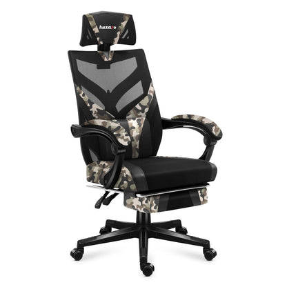 Scaun Gaming Huzaro Combat 5.0 Negru - Acasă și bucătărie, Mobilă