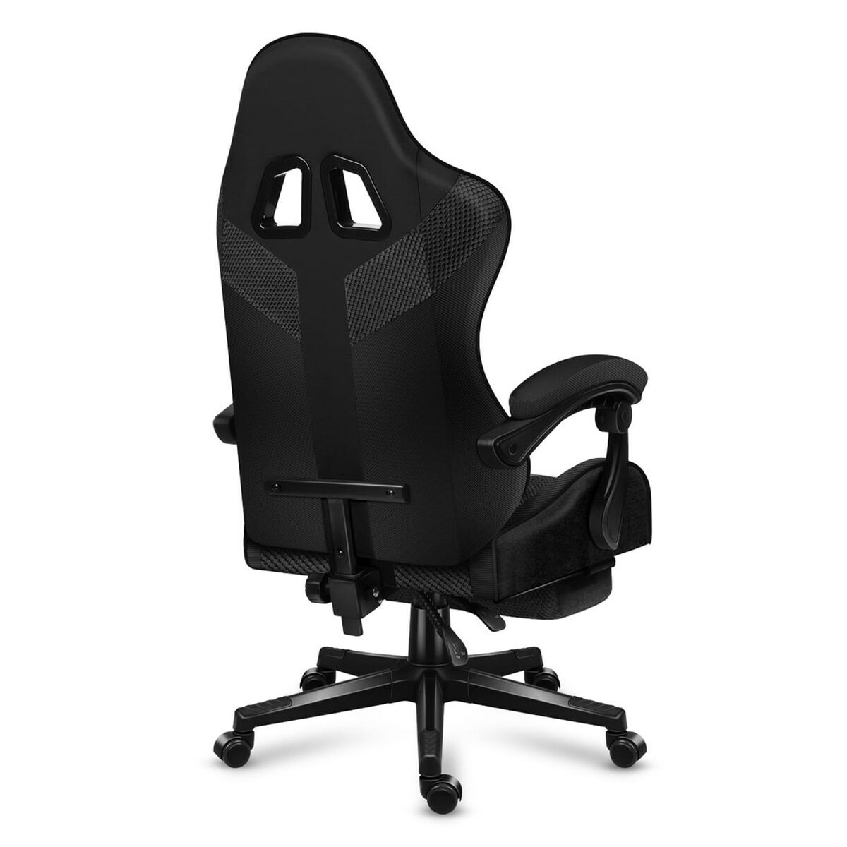 Scaun Gaming Huzaro HZ-Force 4.7 Carbon Mesh Negru - Acasă și bucătărie, Mobilă