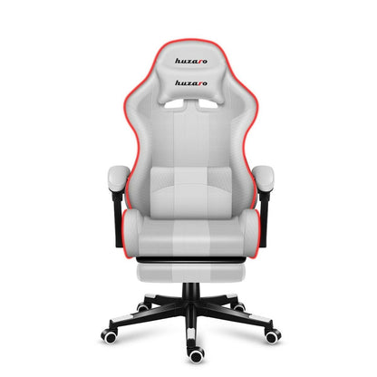 Scaun Gaming Huzaro FORCE 4.7 RGB Alb - Acasă și bucătărie, Mobilă