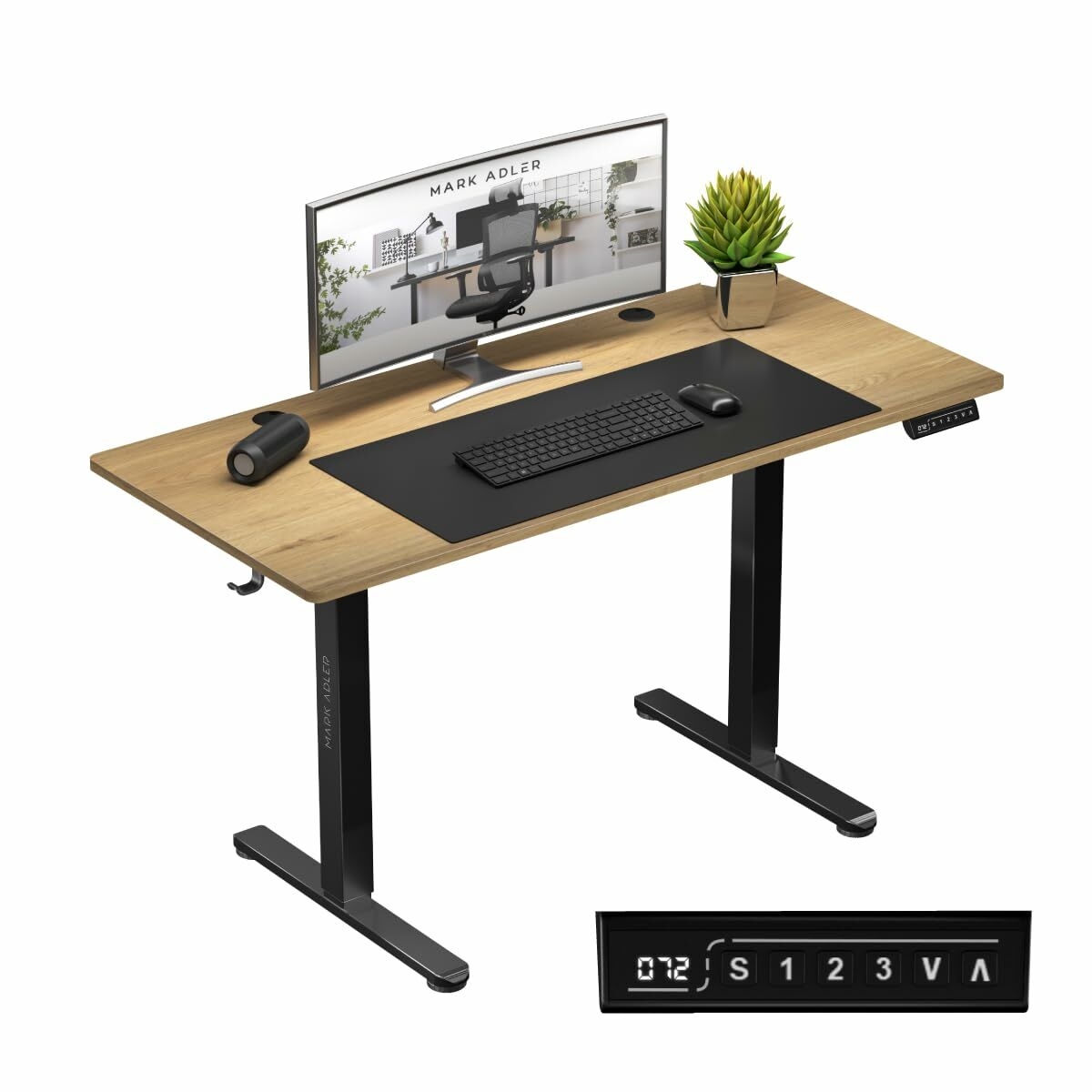 Birou Mark Adler MA-LEADER 7.0 Negru Bronz - Acasă și bucătărie, Mobilă