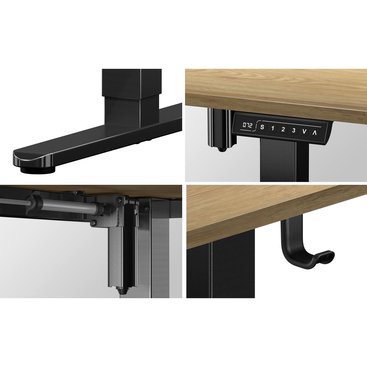 Birou Mark Adler MA-LEADER 7.0 Negru Bronz - Acasă și bucătărie, Mobilă