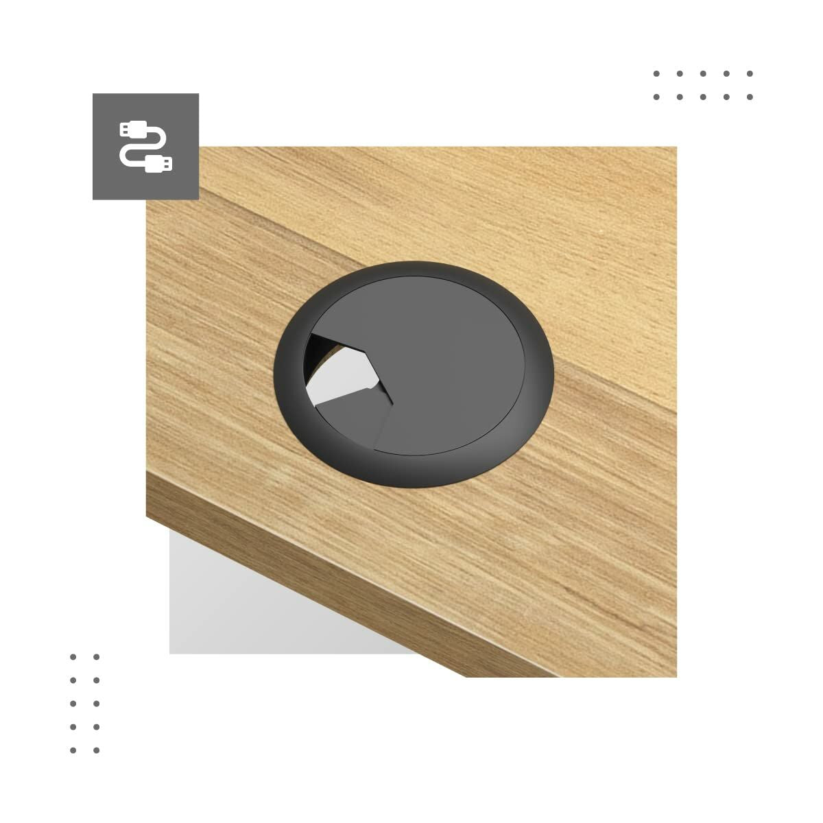 Birou Mark Adler MA-LEADER 7.0 Negru Bronz - Acasă și bucătărie, Mobilă