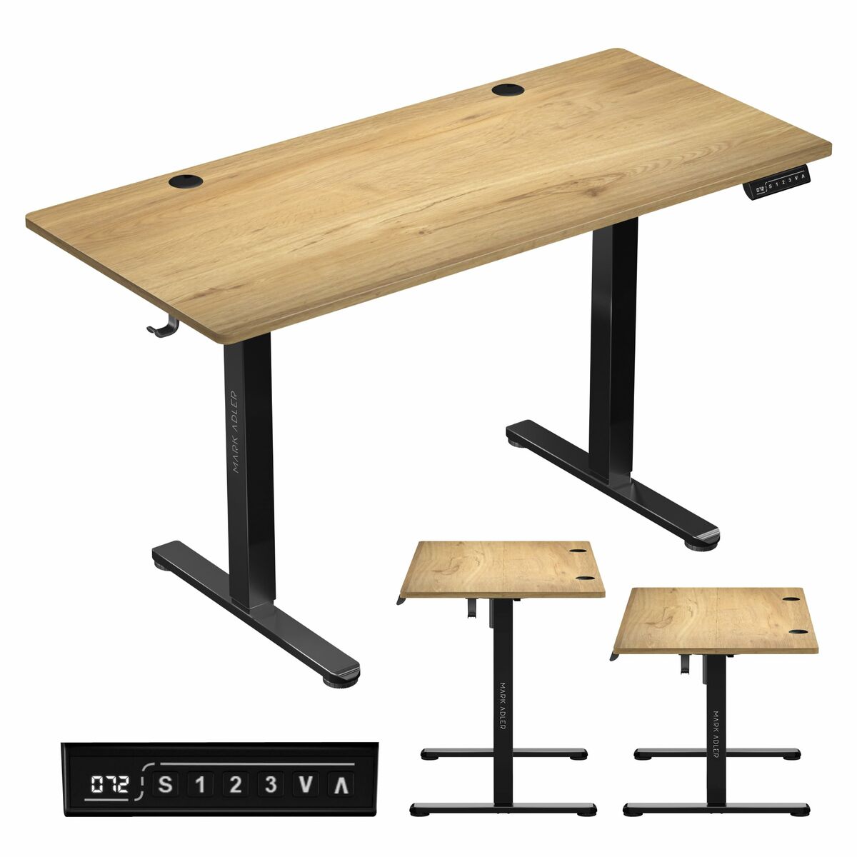 Birou Mark Adler MA-LEADER 7.0 Negru Bronz - Acasă și bucătărie, Mobilă