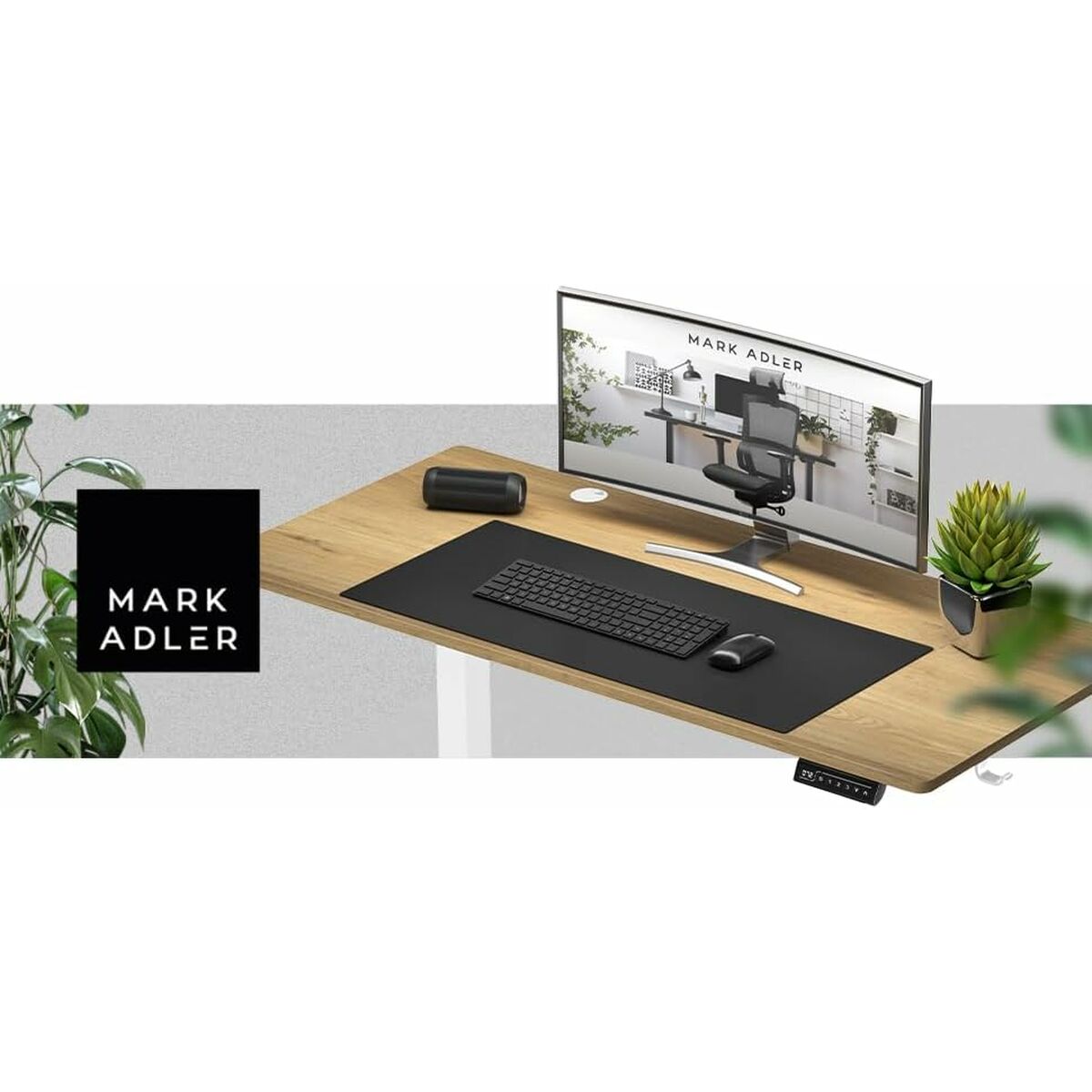 Birou Mark Adler MA-LEADER 7.0 Negru Bronz - Acasă și bucătărie, Mobilă