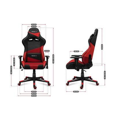 Scaun Gaming Huzaro Hz-Force 6.2 Red Mesh Roșu - Acasă și bucătărie, Mobilă