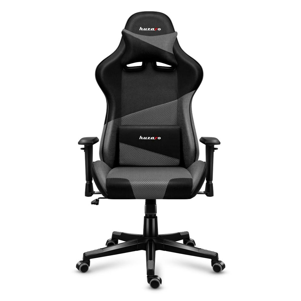 Scaun Gaming Huzaro Force 6.2 Negru/Gri - Acasă și bucătărie, Mobilă