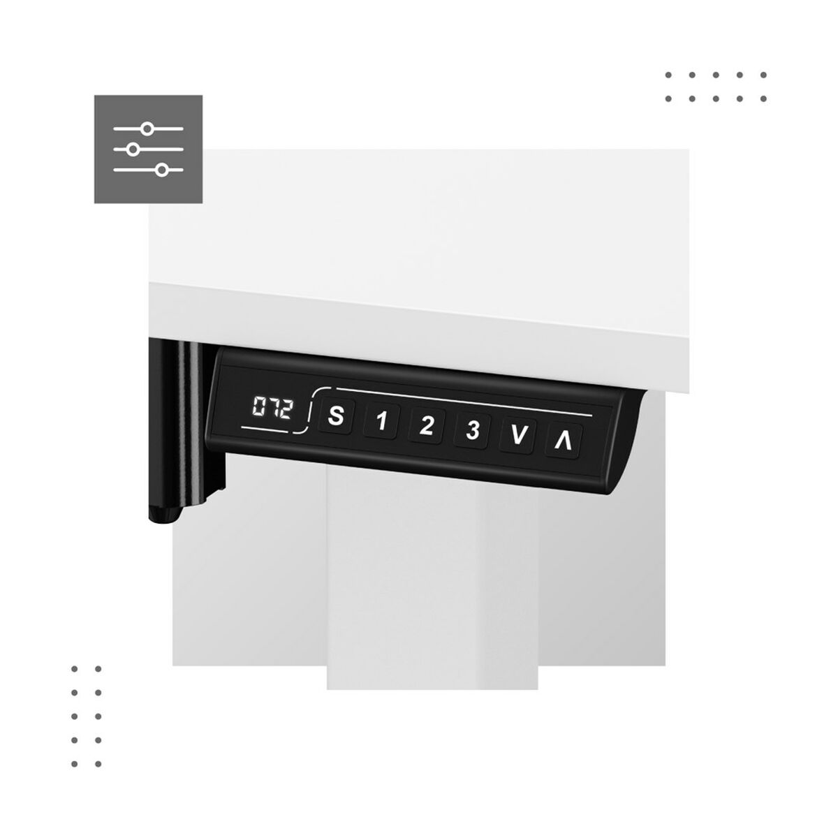 Birou Gaming Mark Adler MA-Leader 7.0 White Alb - Acasă și bucătărie, Mobilă