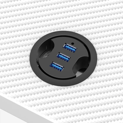 Birou Gaming Huzaro HZ-Hero 2.5 White RGB Alb 120 x 75 x 60 cm - Acasă și bucătărie, Mobilă