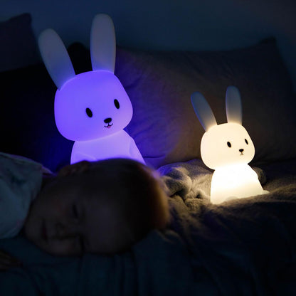 Lumină de noapte Innogio GIORABBIT 136 MIDI Alb Silicon - Iluminare, Iluminat interior