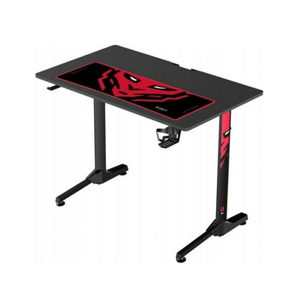 Birou Gaming Diablo Chairs 1469 Alb Negru Roșu 100 x 75 x 60 cm - Acasă și bucătărie, Mobilă