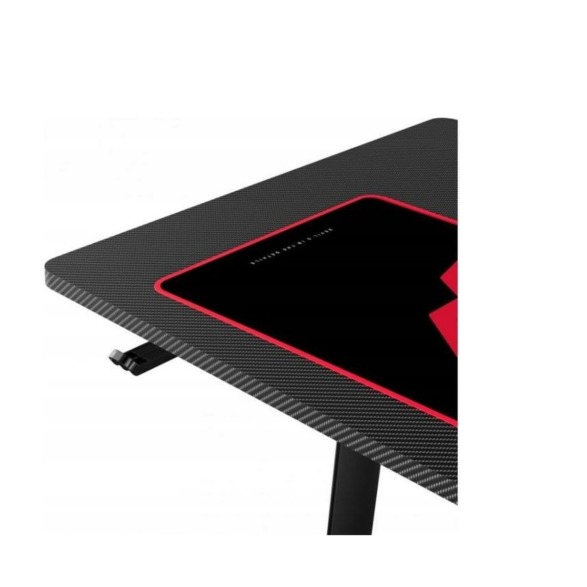 Birou Gaming Diablo Chairs 1469 Alb Negru Roșu 100 x 75 x 60 cm - Acasă și bucătărie, Mobilă