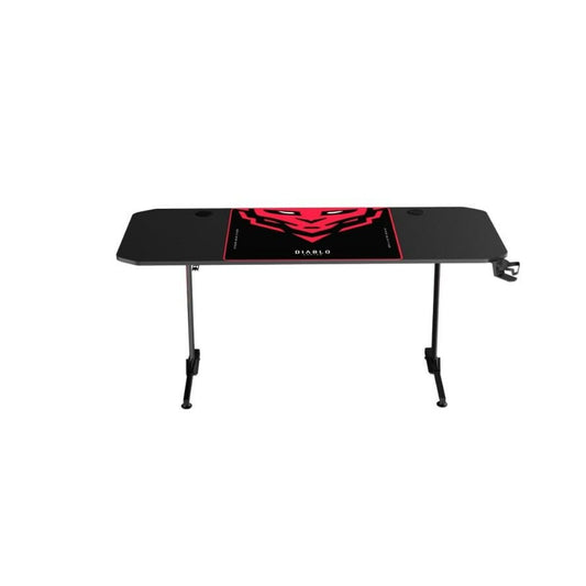 Birou Gaming Diablo Chairs 1470 Negru Roșu - Acasă și bucătărie, Mobilă