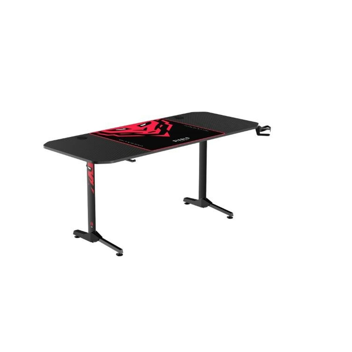 Birou Gaming Diablo Chairs 1470 Negru Roșu - Acasă și bucătărie, Mobilă