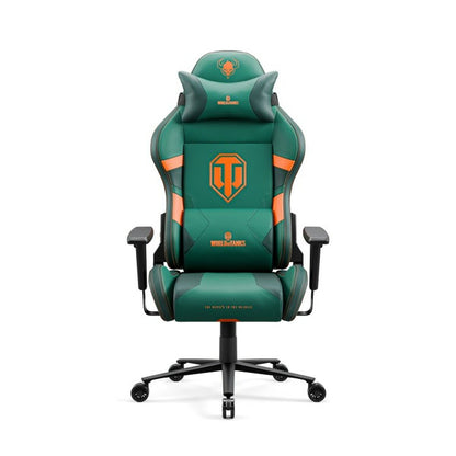 Scaun Gaming Diablo Chairs Diablo X-One 2.0 World of Tanks Albastru Verde - Acasă și bucătărie, Mobilă