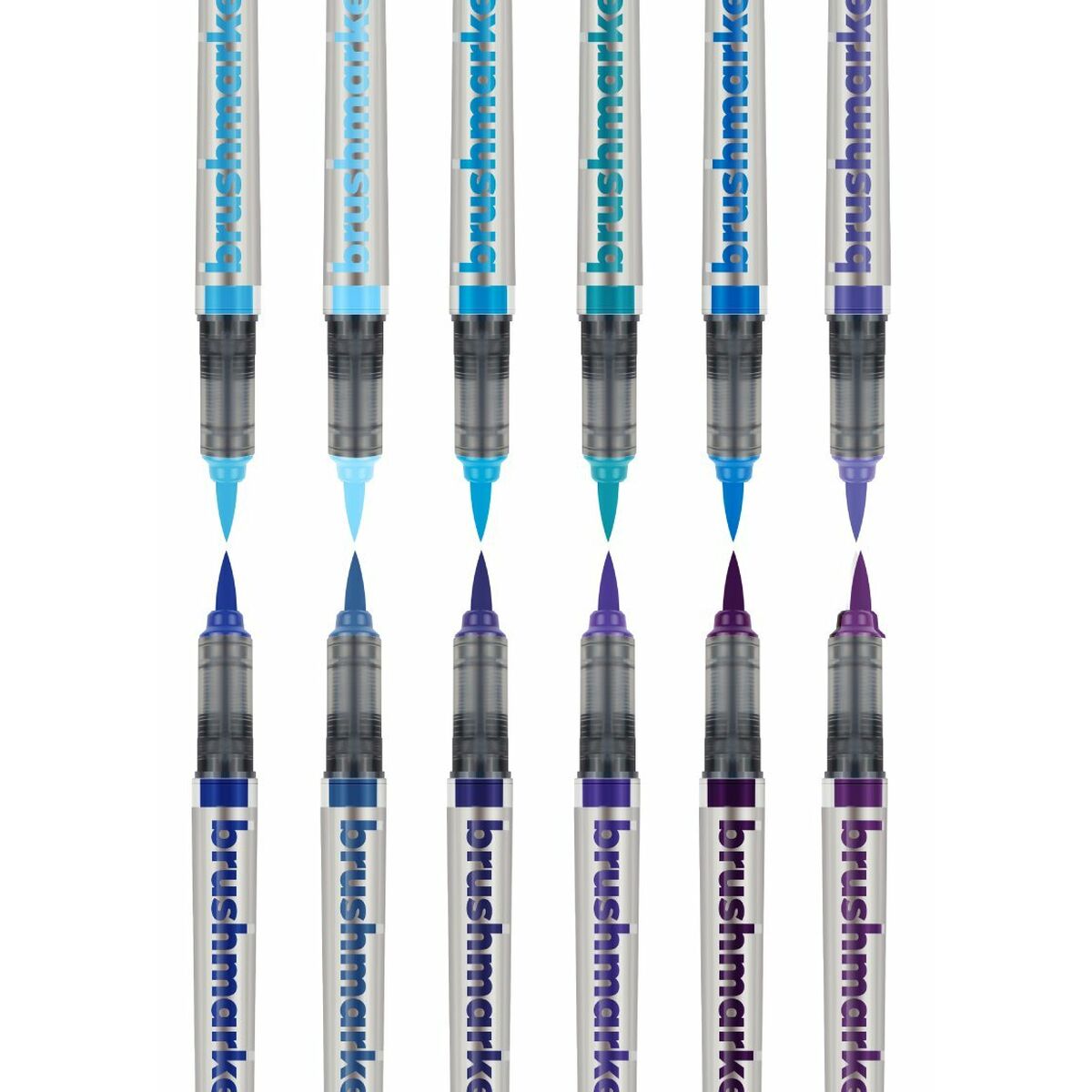 Set de Carioci Karin Brushmarker Pro - Sky Colours 12 Piese - Birou și papetărie, Pixuri, creioane și articole de scris